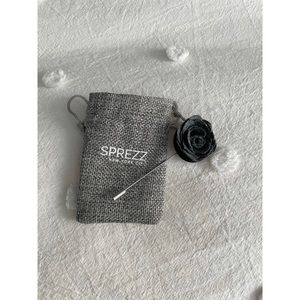 Pocket Pin - Gray Flower